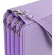 thumbnail image 3 of Bolsa de almacenamiento de piel sintética MACHAO para 200 lápices Violeta, 3 of 5