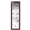 thumbnail image 2 of ArtToFrames 11" x 39" Cherry Picture Frame, 11x39 inch Red Wood Poster Frame (WOM-4333), 2 Pack, 2 of 7
