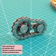 thumbnail image 2 of Amdohai Metal Gear Bicycle Chain Decompression Fingertip Chain Gear Chain Decompression Toy (color 4), 2 of 8