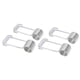 thumbnail image 5 of Accesorio de bisagra de puerta, 4 PCS 2 CM Resorte Bisagra de resorte Cierrapuertas Cierrapuertas de cierre automático Construido para precisión, 5 of 12