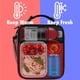 thumbnail image 2 of Lonchera Premium Aislada Opux Heather Rojo para Adultos, 2 of 7