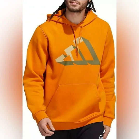 adidas Men's Postgame Solid Pullover Hoodie Size Medium