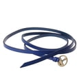 thumbnail image 4 of Brazalete de cuero Fernando Aleación Cinco Vueltas Azul Pulsera de Múltiples Capas, 4 of 5