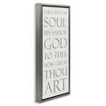 thumbnail image 3 of Stupell Industries Then Sings My Soul Religious Religious Painting Gray Floater Framed Canvas Art Print Wall Art, 15 x 31, 3 of 9