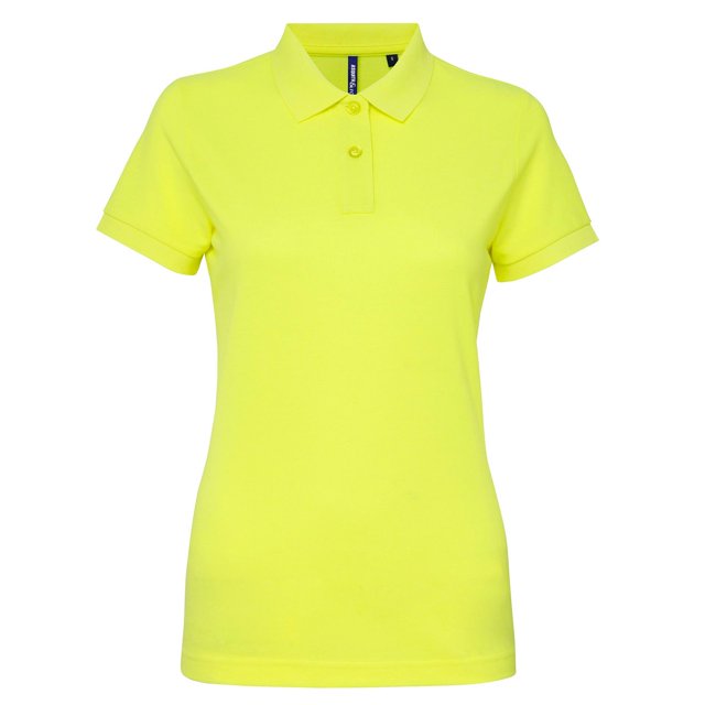 Asquith & Fox Polo de Performance à Manches Courtes pour Femmes en Mélange