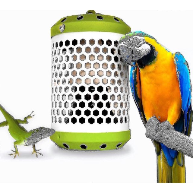 Smart Bird Cage Heater With Auto Temperature Control, Safe For Touching And Reliable Heating 24x7, With Anti-bite Power Tw.
