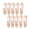 Pink, variant on Linnome Double Ended Long Tail Clip Hook Multifunctional for Kitchen and Bathroom Hanging Storage 10 Pack 3.15 Inch
