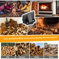 thumbnail image 6 of Firewood Splitter Portable Firewood Kindling Splitter Tool, Wood Splitter Wedge Log Splitter for Home Garden Campsite 4 * 4 * 2.7in, 6 of 7