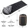 thumbnail image 2 of All-Season Envelope Sleeping Bag - Portable & Waterproof, 2 of 7