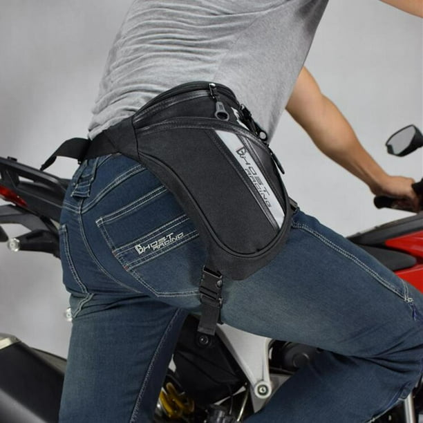 Bolsa de Pierna para Motocicleta, , para Hombres, Mujeres, Universal, Riñonera para La cinturo Del Muslo, Multifunción, Ajuste Libre, Yotijar Bolsas de la pierna de la caída de la motocicleta