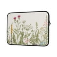 thumbnail image 2 of Bingfone Herbs And Wildflowers Laptop Sleeve Case 13 Inch, 360° Protective Computer Carrying Bag, 2 of 9