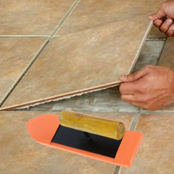 PAMINGONO 1Pack Ergonomic Handle Plaster Trowel For Concrete Finishing Trowel And Caulk Smoothing Tool