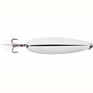Nichols Lures 5" Lake Fork Flutter Spoon, Silver Scale, 1-1/8oz ...