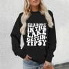 WILLBEST hoodie Women Fashion Letters Casual Print Round Neck Hoodless Long Sleeve Hoodie clockwork orange hoodie