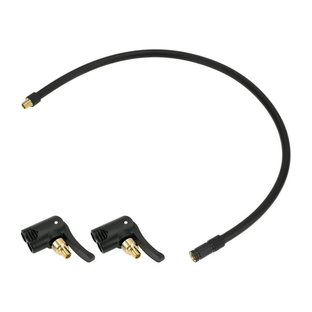 1 Juego de Tubo de Extensión para Inflador de Neumáticos de 19.69" con Mordaza de Aire No Inflable 0.305inx32TPI para Coche Motocicleta