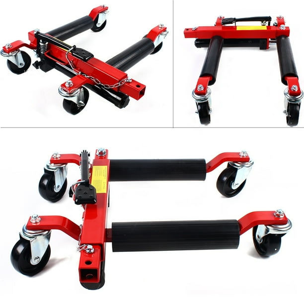 Anqidi Pro 1500lb Hydraulic Car Wheel Dollies Lift Positioning Jack Car