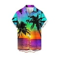 thumbnail image 2 of Father Day Sale!Hawaiian Shirts for Men Vintage,Men's Short Sleeve Button Down Vintage Shirts,Hawaiian Casual Printed Beach Shirt Summer Regular Fit Top,Mens Floral Beach Shirts Wrinkle Free, 2 of 4