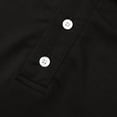 thumbnail image 6 of Yaoyar Mens Round Neck Button Detail Short Sleeve Top with Drawstring Elastic Waist Shorts Casual Two Piece Set Coordinated Outfit, 6 of 7