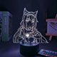 thumbnail image 4 of Clyartps-anime figura Nekopara vainilla Led luz de noche para decoración de dormitorio regalo de cumpleaños luz Mange Waifu lámpara 3d Anime Nekopara Feliz Sencillez, 4 of 5