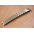 thumbnail image 4 of 9-1/4 Contemporary " Flat Arch Stainless Steel Finish Cabinet Bar Pull Handle (Case of 25), 4 of 5