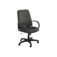 thumbnail image 1 of Safco Poise Executive High Back Seating - Chaise - Accoudoirs - en Forme d'Anneau - Pivotante - polyester - Noir, 1 of 2