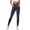 Dark Gray, variant on Stretchy Elastic Waist Faux Denim for Women Fashion Solid Color Elastic Waist Pockets Length Pants False Jeans Women's Breathable Comfortable Everyday Trousers