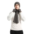 thumbnail image 5 of Guantes bufanda para mujeres y hombres, gorro de invierno de punto para hombre y mujer, guantes con pantalla táctil, conjunto de bufandas largas para clima frío, 5 of 5