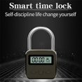 thumbnail image 4 of Smart Time Lock LCD Display Electronic Timer Switch USB Rechargeable Timer Padlock Travel Electronic, 4 of 5