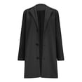 thumbnail image 4 of WOYY Girls Trench Coat Lapel Windbreaker Jacket Outerwear Wool Coat, Sizes 9-10, 4 of 5