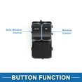 thumbnail image 3 of Interruptor de ventana eléctrica delantero izquierdo Unique Bargains para Ford F-250 Super Duty Focus No. 8S4Z14529AA, 3 of 7