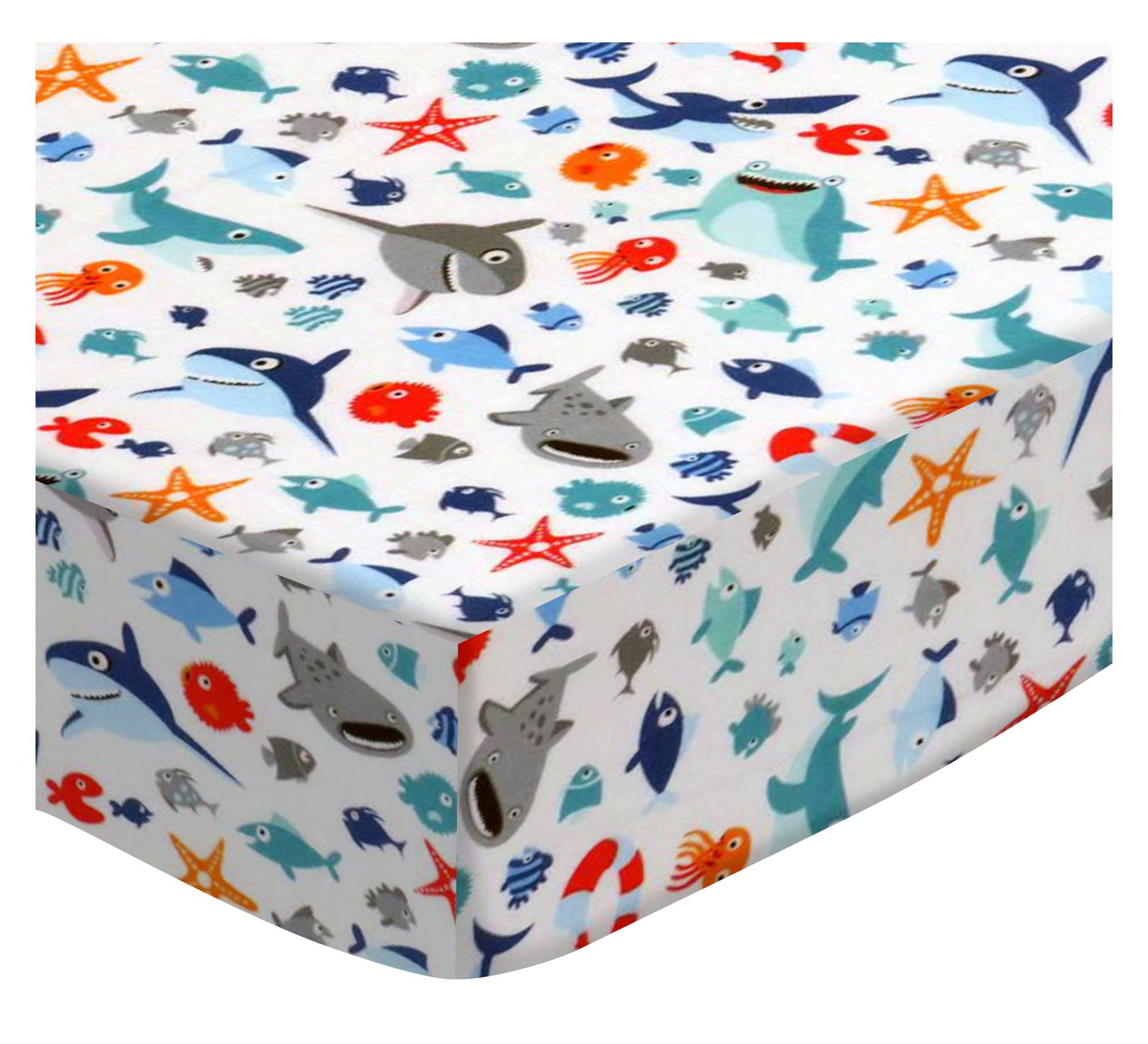 shark crib sheets