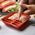 thumbnail image 6 of Vacemry Under $5 Silicone Sausage Mold, Kitchen Food Shaping Container, Steam Bake Sausage Maker for Homemade Recipes, Non-Stick Hot Dog Shaper for Children's Meals, 6 of 6