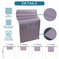 thumbnail image 6 of Purple Solid Color Table Runner - 108 Inch Long Aesthetics Contemporary Luxury Cotton and Linen Blended Dress Scarves Farmhouse Table Runner for Kitchen Dining, Coffee Table, 13" x 108", 6 of 8