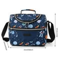 thumbnail image 3 of New Cartoon Printing Tote Cooler Lunch Bags Portable Outdoor Picnic Office School Insulation Bag with Shoulder Strap, 3 of 6