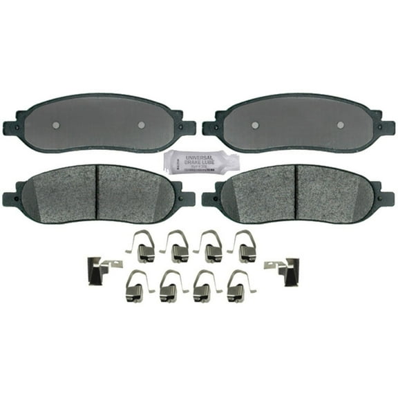 Disc Brake Pad Set Fits select: 2005-2007 FORD F250, 2005-2007 FORD F350