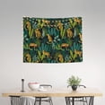 thumbnail image 2 of Jungle leopard yellow Tapestry for Bedroom - Tapestry Wall Hanging Wall Tapestry for Dorm Wall Decor Home Decoration , Aesthetic Funny Tapestry 29 x 37in, 2 of 5
