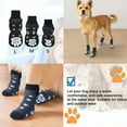 thumbnail image 5 of GreenJoy 4 Pcs Dog Warm Socks, Anti Slip Dog Boots, Waterproof Pet Paw Protection for Outdoor(s/m/l), 5 of 7