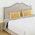 thumbnail image 5 of Haosy Satin Pillowcase for Hair and Skin Standard Cooling Silk Pillow Case with Envelope Closure Cartoon Turkeys and Leaf 20"x26", 5 of 9