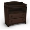South Shore Angel Changing Table with Drawers, Espresso