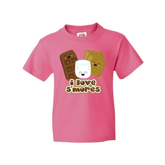 Inktastic I Love S'Mores Youth T-Shirt