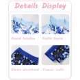 thumbnail image 6 of 2T Baby Girls Clothes 3T Girl 2 Pack Outfits Set Toddler Girl Long Sleeve Top Pants 4PCS Clothing Set Blue, 6 of 6