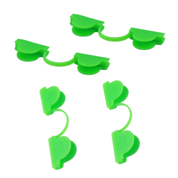 JZROCKER 50Piece Plastic Greenhouse Film Clamps for Plant Protection and Tunnel Hoops