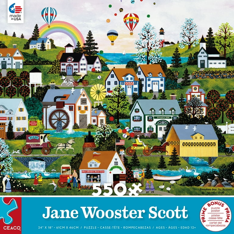 Ceaco - Somewhere Over the Rainbow - 550 Piece Jigsaw Puzzle