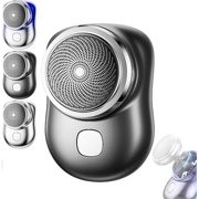 Lureza Shaver, 2025 New Upgrade Pocket Shavers USB Mini Shavers, Mini Shave Portable Electric Shaver, Pocket Size Portable Electric Shavers for Men
