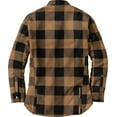 thumbnail image 2 of Scorpion Covert Womens Button Up Long Sleeve Flanel Shirt Sand LG, 2 of 2