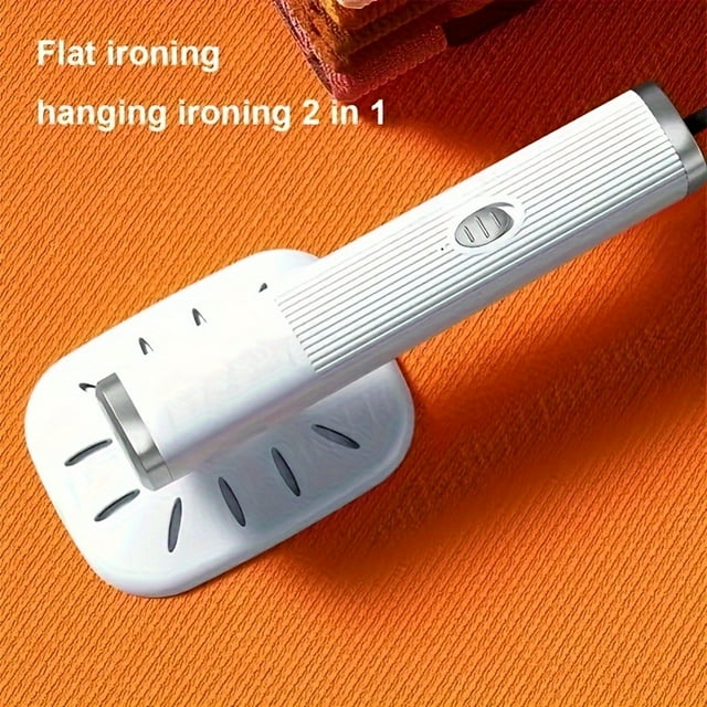 AMERTEER USB Powered Portable Handheld Ironing Machine Compact Travel-Friendly Mini Steamer 2 Colors Available with 3D Sensing and Auto Temperature Control Function Dry & Wet Heat Pres