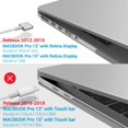 thumbnail image 4 of Compatible avec MacBook Pro 13 Pouces Étui 2015 2014 2013 Fin 2012 A1502 A1425, Coque Rigide avec Clavier, 4 of 5