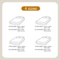 thumbnail image 4 of Lavish Cover Ultra Soft Waterproof Fitted Sheet, Washable Mattress Cover for Home, Hotel(Full, White), 4 of 9