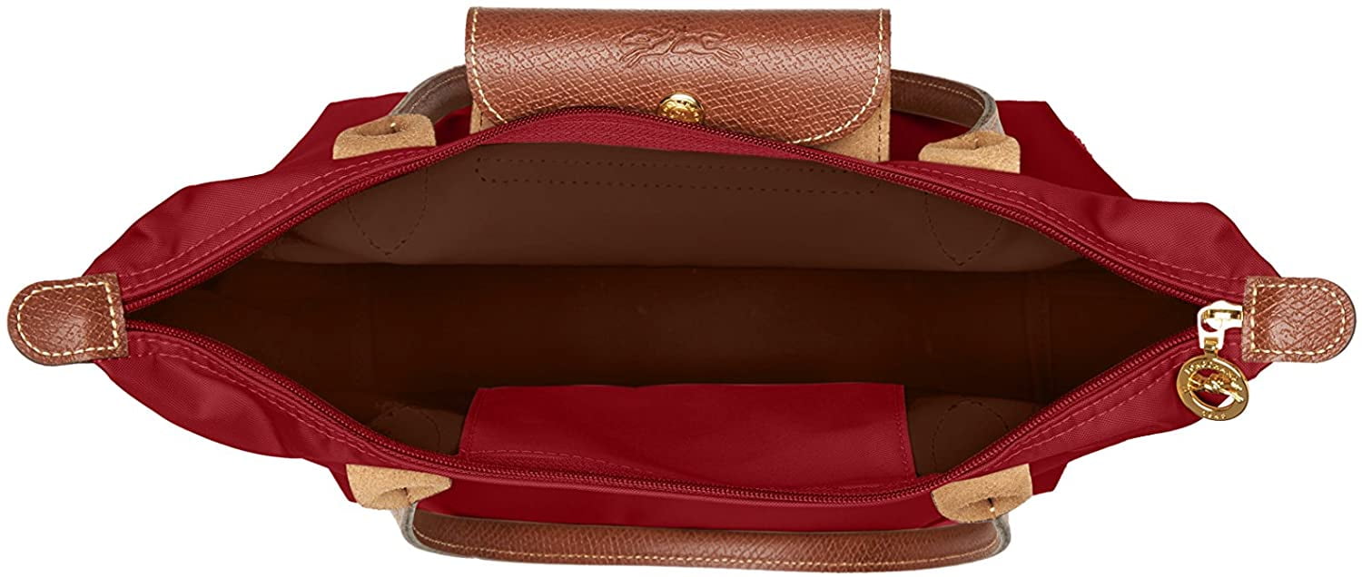 Longchamp Ladies Red Le Pliage Shoulder Bag S 