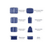 thumbnail image 2 of Organizador De Maleta 8 Pzas Bolsas Para Empacar Y Viaje Xtellar rosa, 2 of 3